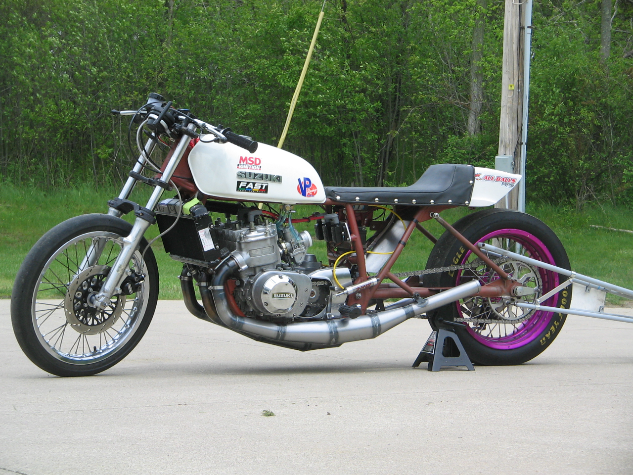 gt750 drag  bike